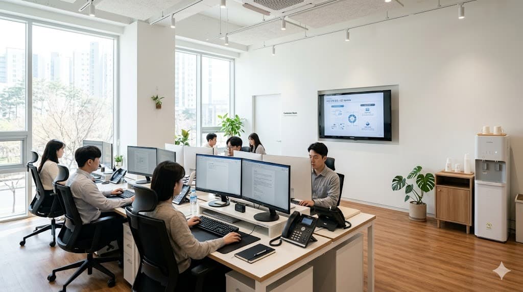 사무실 구성 예시